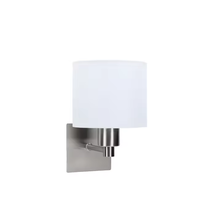 FORLIGHT Aplique Ip20 Lyon E27 60W Niquel Santinado - 1
