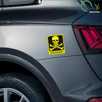 Pegatina De Coche Con Símbolo De Muñeco Peligroso Vinilo Impermeable Accesorios Para Coche Decoración De Vehículo - details 3