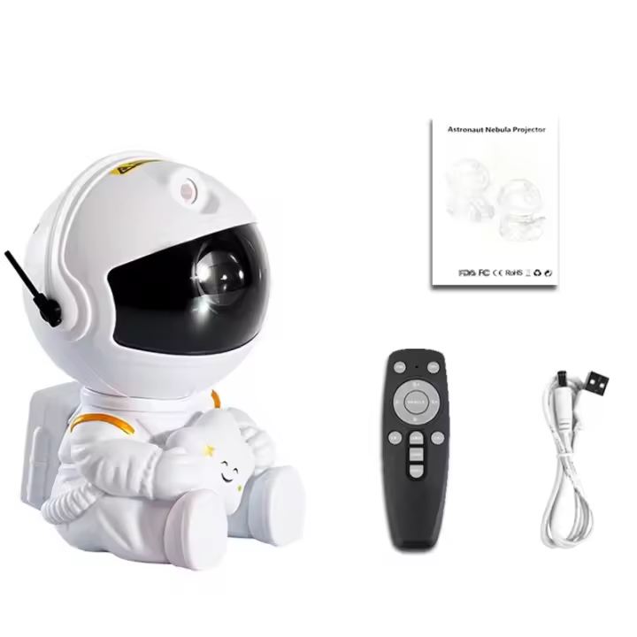 Proyector De Astronauta Luz Nocturna Nebulosa Galaxia Estrellas Techo Decoración Para Fiesta En Casa Decoración Para Dormitorio Regalo Para Niños Y Niñas - 1
