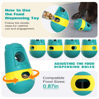 Juguete Interactivo Para Perros Indestructible Alimentador De Alimentos Ajustable Dispensador De Golosinas Para Perros Juguete De Rompecabezas Ideal Para Entretener Y Nutrir - details 5