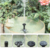 Bomba De Agua Submersible Para Acuario Con 6 Boquillas Multifuncional Generador De Ondas Para Piscina Fuente Decorativa Propiedades De La Tierra Solar - details 2