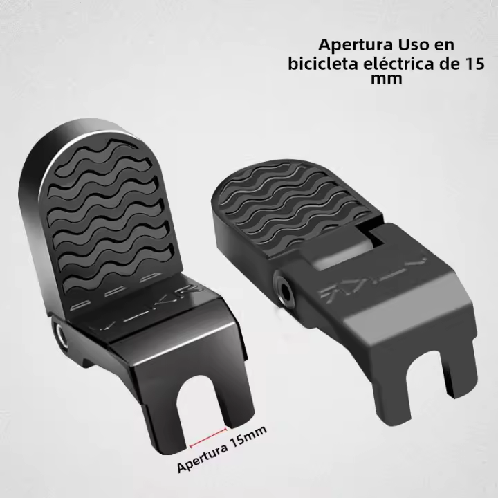Pedal Trasero Para Bicicleta Eléctrica Plegable Universal Para Montañas Y Ciudades Material De Aluminio Ultraligero Adecuado Para Mountain Bike BMX Cruisers Y Bicis De Carretera - 1