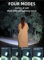 Linterna Multifuncional Miniatura Recargable Con Fuerte Atracción Magnética Y 4 Lámparas LED Para Exteriores Llave De Cadenas - details 2