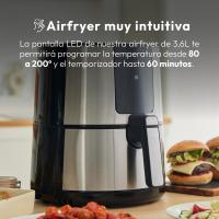 Freidora de aire ROCKET sin aceite de 3,6L y 1500W con pantalla LED táctil y temperatura regulable MasterPRO - details 1