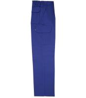 Velilla Pantalón Trabajo, Ropa Laboral, Pantalón Resistente Multibolsillos, Modelo 345 Azulina Mecanico. - details 1