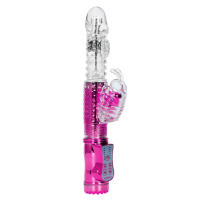 Vibrador De Conejo Telescopio Para Mujeres Masajeador De Vagina Estimulador De Clítoris Masturbador Femenino Juguetes Sexuales Adultos Material De Silicona Ajustable - details 8