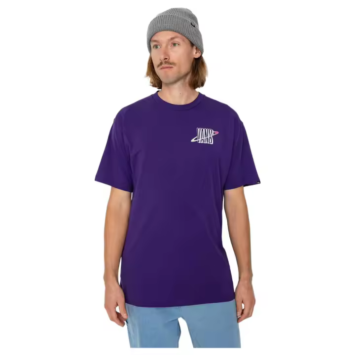 Camiseta de Manga Corta Vans  para hombre en color morado - 1