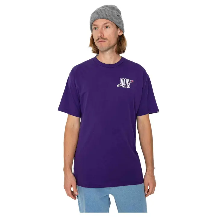 Camiseta de Manga Corta Vans  para hombre en color morado - 1