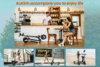 Scooter Eléctrico KuKirin M4 Max, Motor de 800W, Batería de 48V 18.2Ah, Neumáticos de 10 pulgadas, Velocidad Máxima de 45 km/h, Autonomía de 64 km, Frenos de Disco Delanteros y Traseros, Absorción de Choques por Resortes - details 8