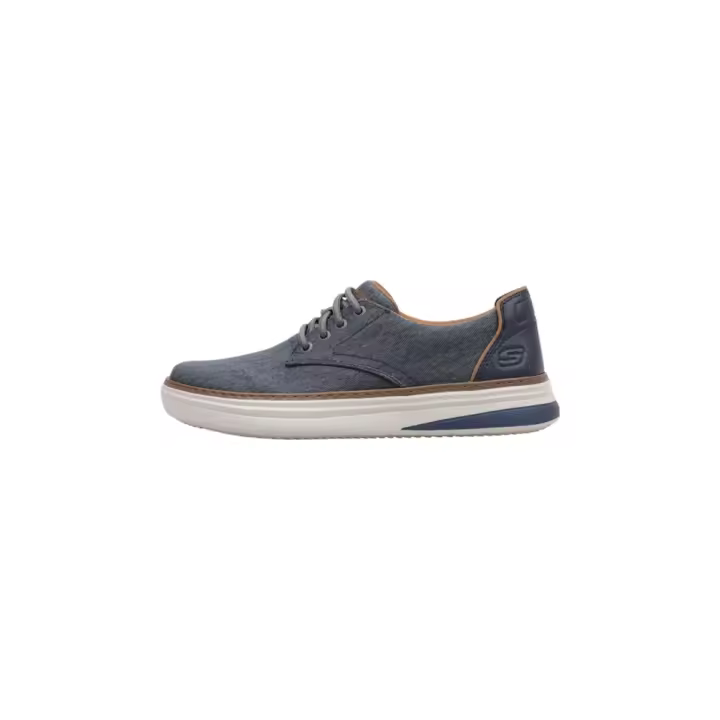 Skechers HYLAND Zapatos Planos Hombre Azul - 1
