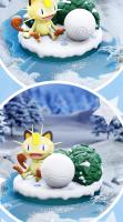 Figura De Acción Anime Pokemon Pikachu Eevee Meowth Bulbasaur Adornos Para Decoración Regalos De Cumpleaños Para Niños - details 10