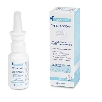 Nebulizador Nasal Faes Farma Agua de Mar con Ácido Hialurónico 30 Ml - 1