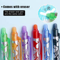 6Pcs Bolígrafo De Gel Erasable Creativo Y Colorido Kawaii Para Estudiantes Suministros De Oficina Presionable Multicolor - details 3