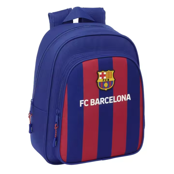 MOCHILA INFANTIL ADAPTABLE A CARRO F.C.BARCELONA 27X33X10 CM (Safta 612429524) - 1