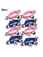 8pcs Campanas De Navidad Para Muñeca Instrumento Musical De Percusión Rítmica Para Fiestas Escolares Y Celebraciones De Navidad - details 0