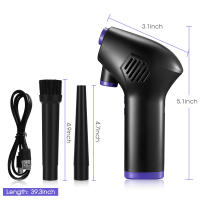 Duster De Aire Sin Cable Con Gran Capacidad Portátil Para Limpiar Teclados Eléctricos 15000mAH Recargable Limpiador De Polvo Con Aire Comprimido - details 4