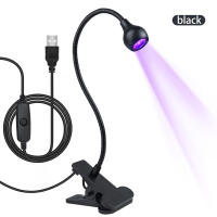 Nuevo Lámpara UV LED Para Secado De Polvo De Uñas Clip-On Flexible Mini USB Secador De Uñas Portátil Herramientas De Manicura Para Salón De Belleza - details 8