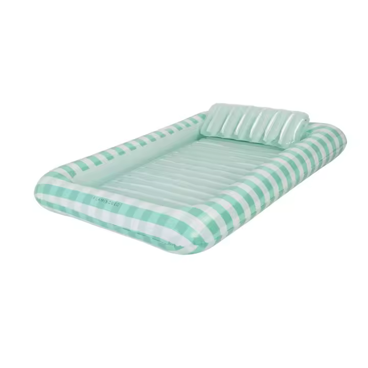 Flamingueo Colchoneta Piscina Flotadores Piscina, Colchoneta Playa Hinchables Para Piscina Flotador Gigante Piscina Hinchable (205 x 140 x 25 cm) - 1