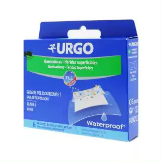 Urgo Quemaduras Y Heridas Superficiales 5 Cm X 7 Cm, 6 Apósitos - 1