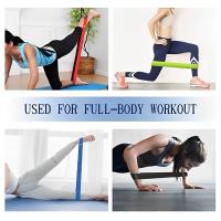 Set De 5 Bandas De Resistencia TPE Para Fitness Ejercitación De Fortalecimiento De La Mujer Y Hombre Equipo De Gimnasio Elástico Portátil Pilates Yoga - details 1