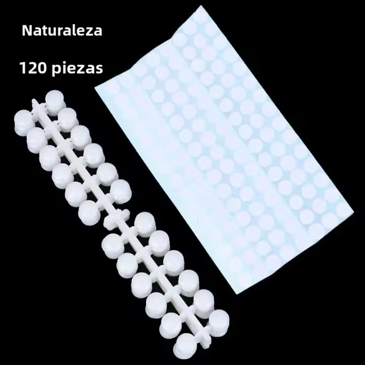 Tarjeta De Colores De Esmalte De Uñas 100pcs/Bolsa Anillo De Mostrador Que Se Puede Colocar En El Botella De Esmalte De Uñas - 1