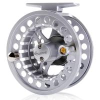 Carrete De Pesca Al Fly Sougayilang CNC Machined Aluminio Cuerpo Acero Inoxidable Eje Principal Knob Antideslizante 5/6 Pesca - details 28