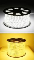 Tira De LED 220V Blanca Impermeable Con Enchufe Europeo 60LED/M 5050 Para Iluminación Exterior Decorativa En Armario Y Vestíbulo - details 8