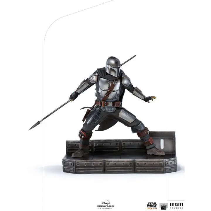 Iron Studios Star Wars The Mandalorian Estatua 1/10 BDS Art Scale Mandalorian 20 cm - 1