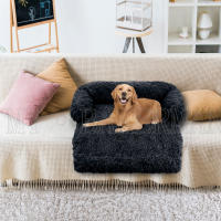 Sofá Para Mascotas Con Cubierta Removible Y Lavable Estilo Plush Impermeable Para Todas Las Estaciones Para Perros Y Gatos - details 2