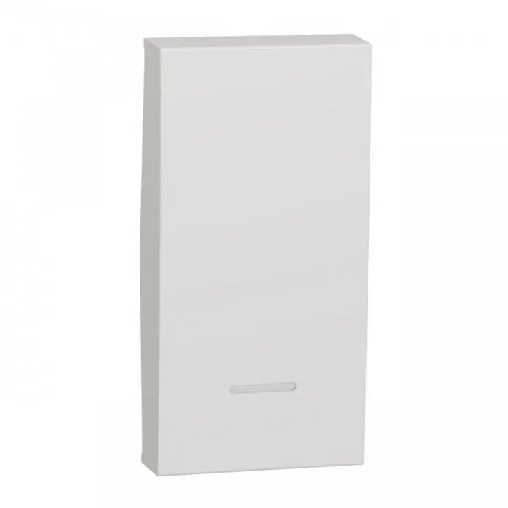 Schneider Electric Tecla 1 Modulo con Visor Polar Serie New Unica - Mecanismos Eléctricos de Alta Calidad - 1