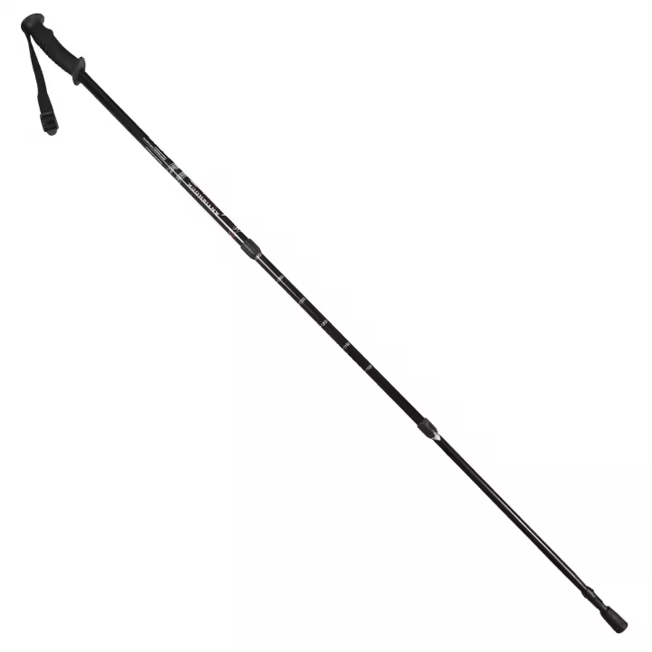 Baston bordon caminar extensible 0,65-1,35 metros negro - 1
