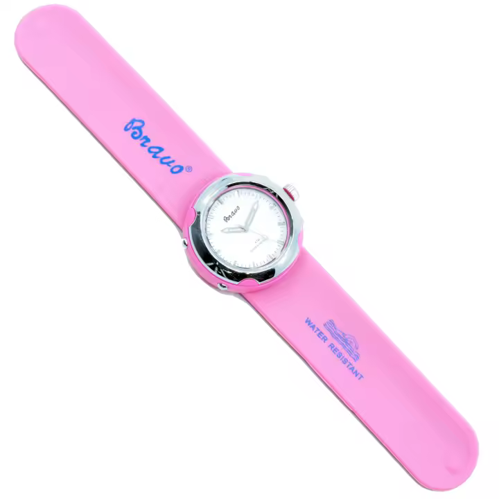 Bravo Br-98137  Reloj Para Unisex Color Rosa - 1