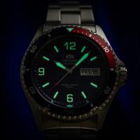 reloj automático buceo hombre Orient Mako II TAA02009D 41,5mm 200m WR correa de acero - details 2