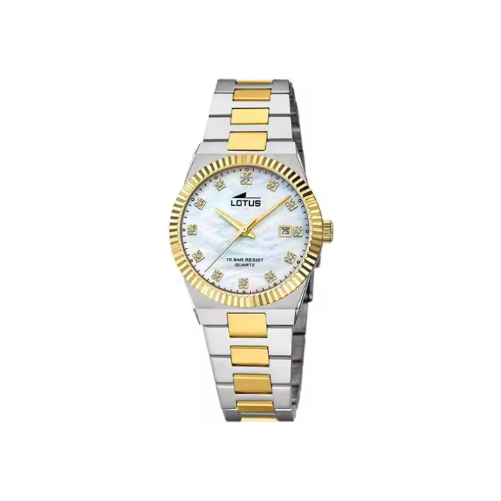 Reloj Lotus Freedom Mujer – Estilo Bicolor con Esfera Nácar | Elegancia y Distinción 18839/1 - 1