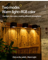 Lámpara De Pared Solar Exterior Impermeable Ilumina Jardín Casa Decoración Exterior Luz Caliente O Fría Moderna - details 5