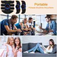 Ejercicio De Musculatura Abdominal Con Carga USB Parche De Entrenamiento Inteligente Para Fitness Reemplazo De Gel Múltiples Opciones - details 7