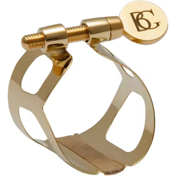 Abrazadera Clarinete Bajo BG Tradition Chapada Oro L-91 - 1