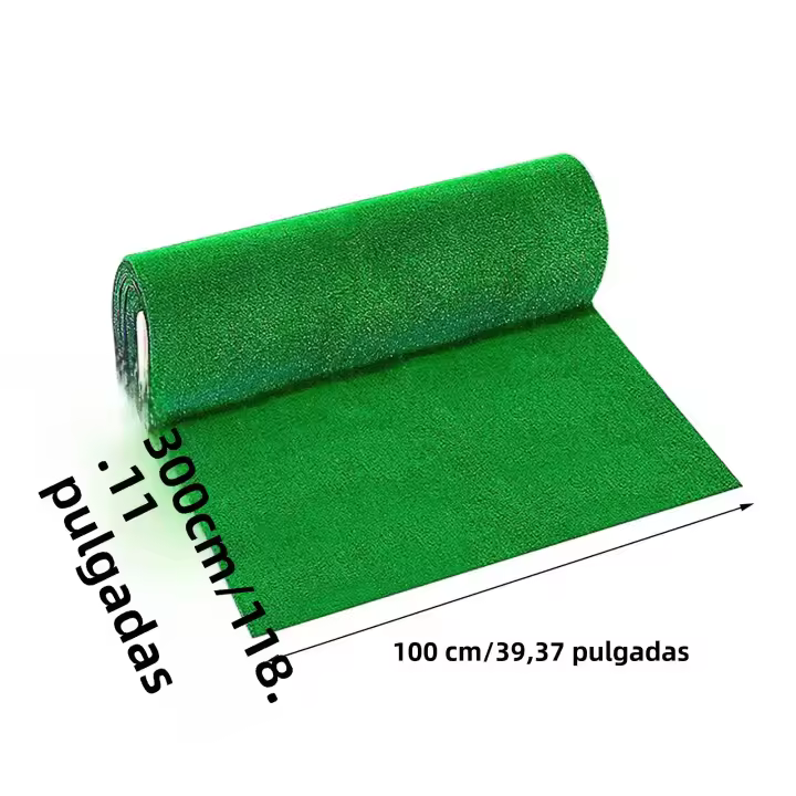 Carpetas De Césped Artificial 2*3m Para Balcón Exteriores Alfombra De Plástico Verde Para Escuelas Y Exhibiciones - 1