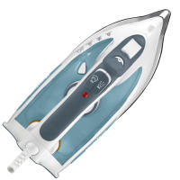 MAGEFESA CARVING Plancha de Vapor con Suela Cerámica de 2500W y Capacidad de 300ml, Sistema Antical, Antigoteo, Autolimpieza - details 3