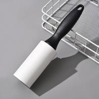 Bastón Adhesivo Para Eliminar Polvo Y Pelos De Ropa Herramienta Reutilizable Para El Hogar Color Negro Y Blanco - details 1
