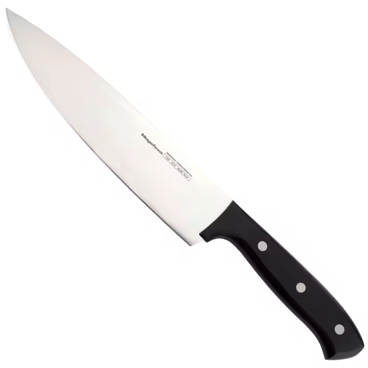MAGEFESA FILO Cuchillo de Cocina Chef de 20 cm, Acero Inoxidable, Mango Moderno, Triple Remache, Resistencia, Estabilidad - 1