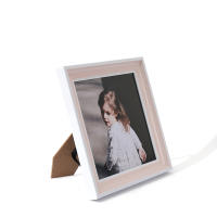 Marco De Fotos Cuadrado De Plástico 1PC Para Muebles Y Pared En Rosa Adecuado Para 4 6 7 8 Pulgadas Display De Mesa Y Pared - details 2