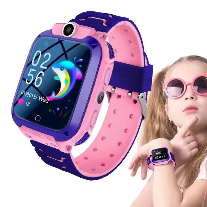 Reloj inteligente para Niños, SOS, GPS, Rastreador de Localización, Voz, Llamada, Chat, Cámara - 1