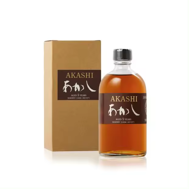 Whisky Akashi Single Malt 5 Year Old Sherry Cask - 1