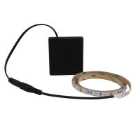 Tira De Luces LED Batería 50CM 1M 2M 3M Adhesiva SMD 2835 5V Blanco Cálido Y Frío Luz LED Operada Por Batería Para Decoración De Hogar - details 3