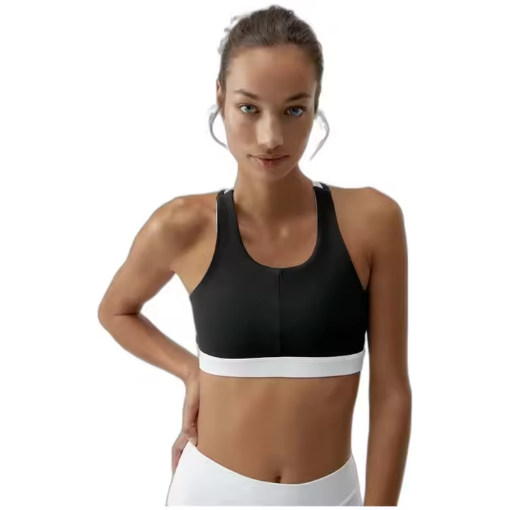 Sujetador Deportivo Born Living Yoga Hanae Black/White Mujer - 1