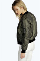 Nueva Chaqueta Corta De Mujer Estilo Vintage High Street O-neck Chaqueta Militar Moda Cierre De Cremallera Manga Larga Para Mujer - details 5