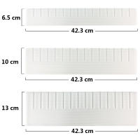 Aicasa - Separadores de Cajones , DIY organizador Cajones Plástico Separador de Armario Divisores de Rejilla Ajustables , ahorro de espacio para Ropa Interior , Hogar , Calcetines , Cocina, escritorio , Dormitorio y Tocador - details 0
