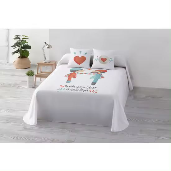 BL BELUM - Colcha Bouti Tamaño 205x270 Tamaño Adecuado - Colcha Bouti Diseño y Estilo junto con Calidad del Material - Colcha Bouti Tacto Extrasuave Sostenibilidad y Producción Ética - Colcha Bouti 100% Made in Spain - 1