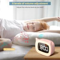 Reloj despertador para niños con Luz Nocturna Y 18 tonos de Llamada, recargable, Bonito - details 2